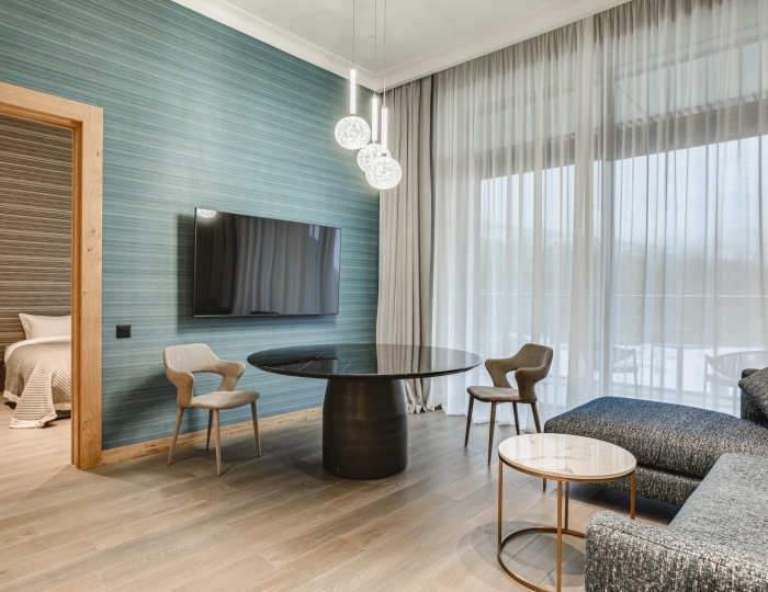 Джуниор сюит Премиум 2-местный 2-комнатный с видом на парк - Отель Luciano Wellness & SPA Foros / Лучано Вэлнес и СПА Форос