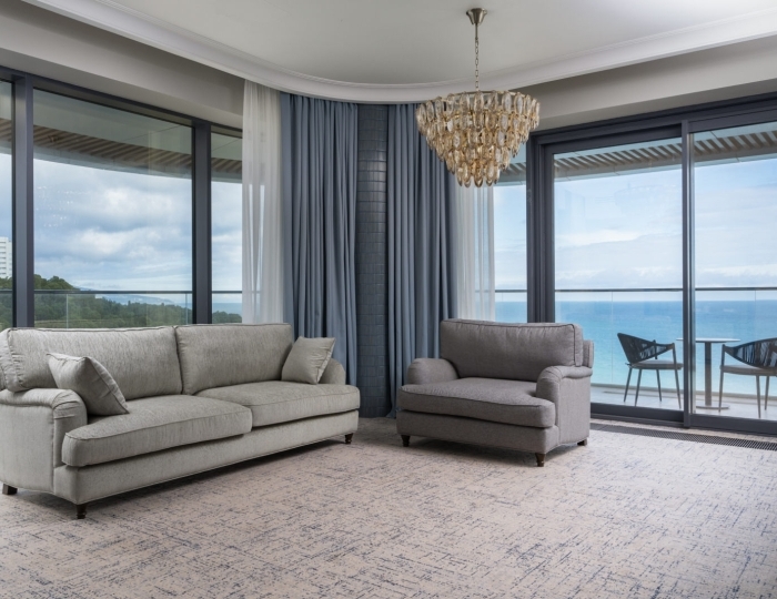 Люкс 2-местный 2-комнатный с видом на море - Отель Luciano Wellness & SPA Foros / Лучано Вэлнес и СПА Форос