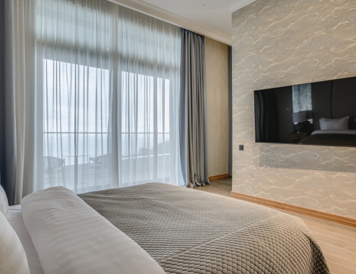 Люкс Представительский 2-местный 2-комнатный с видом на море - Отель Luciano Wellness & SPA Foros / Лучано Вэлнес и СПА Форос