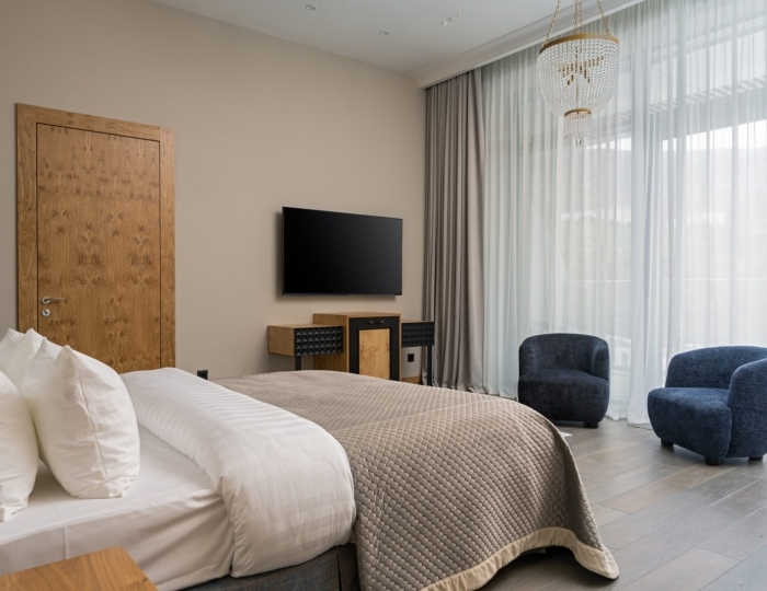 Супериор Премиум 2-местный 1-комнатный с видом на море - Номерной фонд - Отель Luciano Wellness & SPA Foros / Лучано Вэлнес и СПА Форос