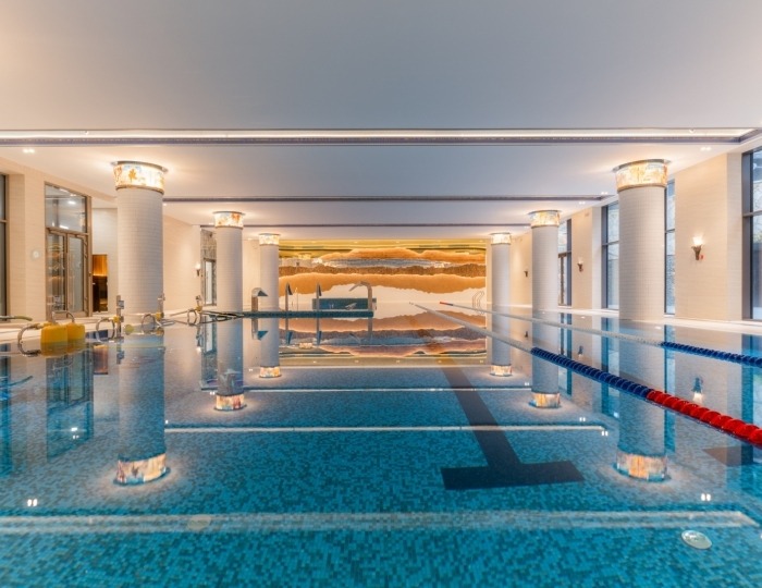 Крытый бассейн - Отель Luciano Wellness & SPA Foros / Лучано Вэлнес и СПА Форос